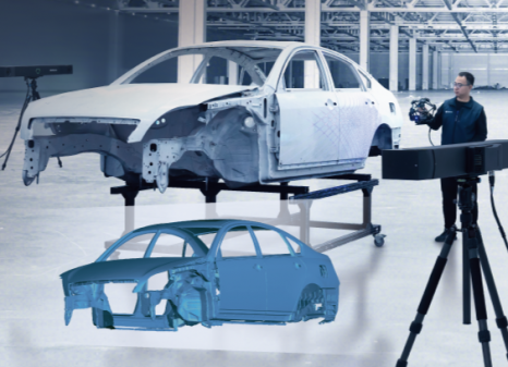 Портативная оптическая координатно-изперительная система  Shining 3D FreeScan Trak Pro2