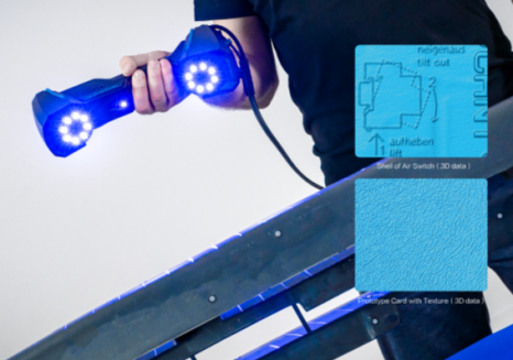 3D-сканер Shining 3D FreeScan UE Pro